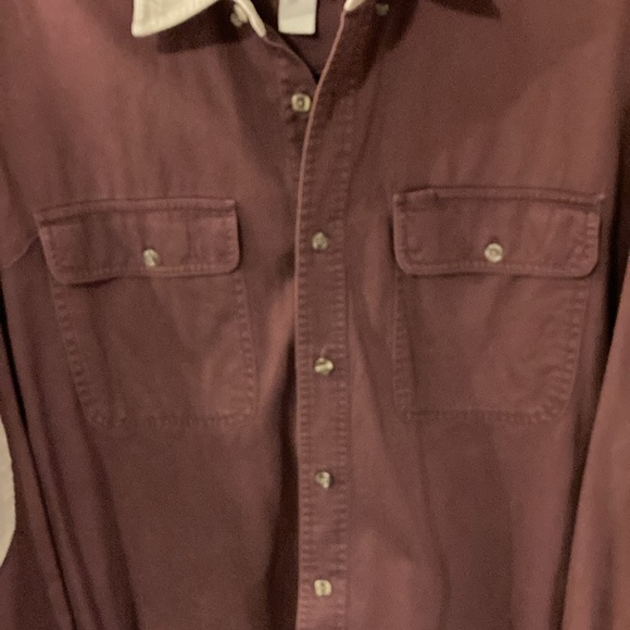 Wrangler Rugged Wear men’s vintage button up corduroy patch shirt - Picture 4 of 13